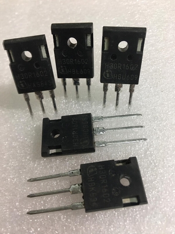 IGBT Bếp từ H30R1602 1600V 30A TO247 tháo máy zin chân dài đã test cẩn thận.