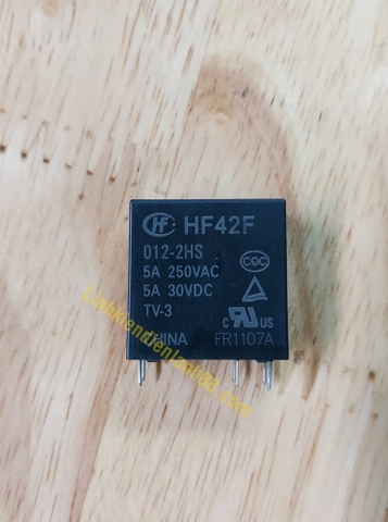 Relay HF42F mới chính Hãng ! ( relay xả đá tủ lạnh )