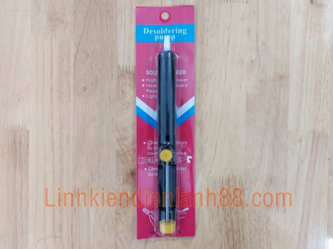 Hút thiếc nhôm đen mini mới chính hãng !