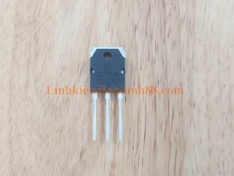 Transistor D718 KD718 2SD718 Lưng Đồng, Mới Chính Hãng 100%.