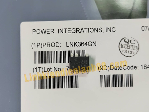 IC Nguồn LNK364GN mới chính Hãng POWER 100%  !