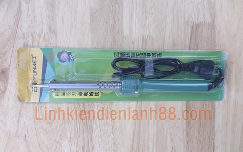 Mỏ hàn chì - Mỏ hàn thiếc 60W Wynn's, sử dụng lõi gia nhiệt tăng cường, lên nhiệt nóng nhanh, mối hàn đẹp, bóng, an toàn.