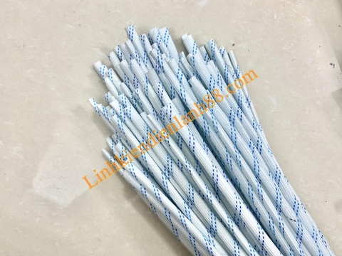 Ống gen thủy tinh chống cháy - cách điện 4mm ( 1mét)