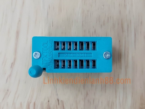 Socket 14p 14 chân xanh nạp IC mới !