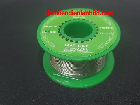 Thiếc Hàn Không Chì 0.8mm 50g Loại Tốt.
