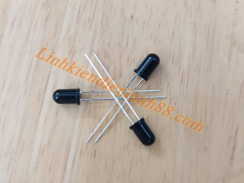 Led thu hồng ngoại 2 chân 5mm mới.