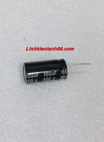 Tụ Hóa 100uf 400v Mới, Chính Hãng.