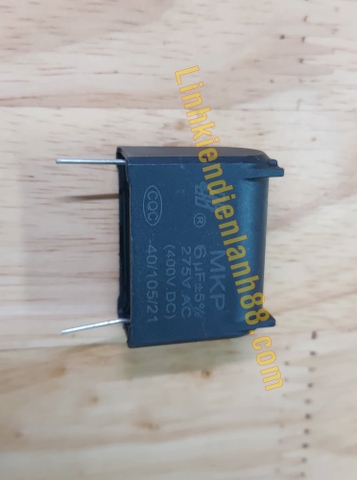 Tụ Bếp từ MKP 6UF 275VAC 400VDC dáng đứng Mới Chính Hãng 100%