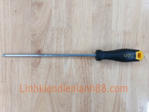 Tua vít 4 cạnh 6mmx20cm Deli mới chính hãng !
