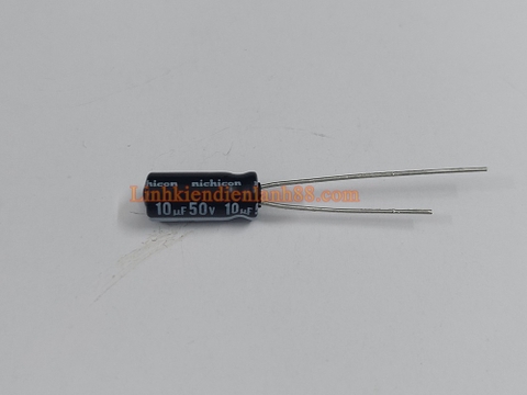 Tụ Hóa Nichicon 10UF 50V 5x11mm Hàng Mới Chính Hãng 100%