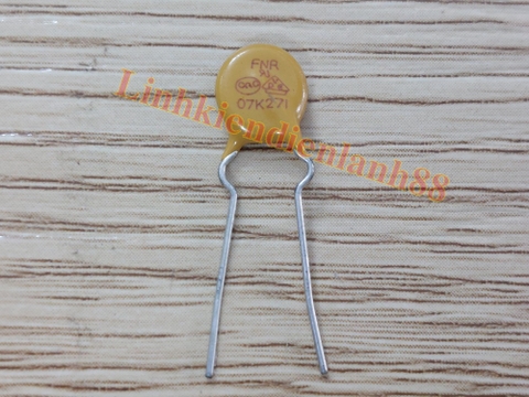 Tụ chống sét VARISTOR 7D271K 270V 7mm Mới