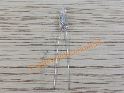 Đèn neon báo đỏ F5 5mm 220v mới!