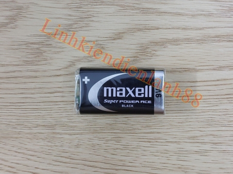 Pin đồng hồ vạn năng Pin 9v maxell black mới chính Hãng 100%.
