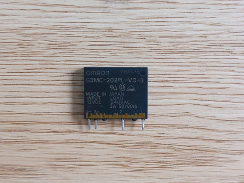 Phototriac AQG22212 2A 400VAC 12VDC điều khiển quạt bóc máy. ( thay thế cho G3MC-202P-VD-2 , g3mc-201pl-mg3 ).