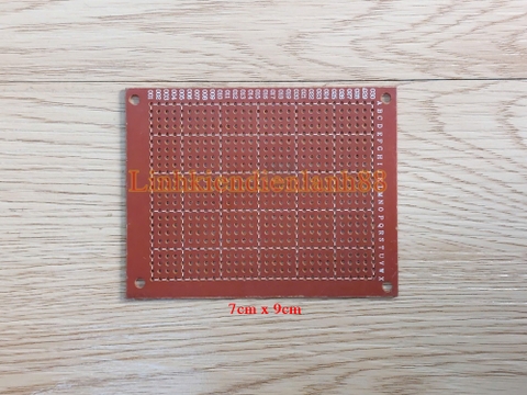 PCB lỗ 7x9cm phíp đồng 1 mặt