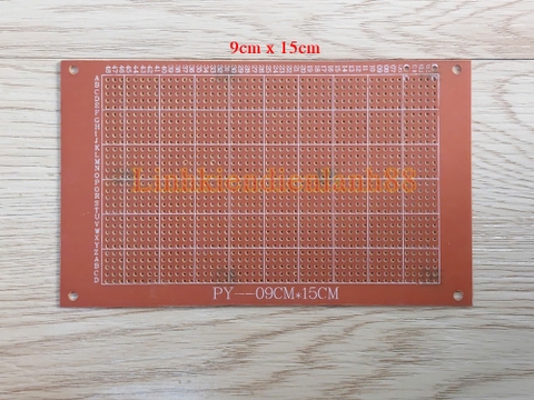 PCB lỗ 9x15cm phíp đồng 1 mặt