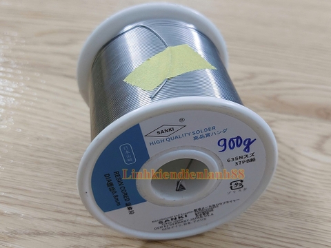 Thiếc Hàn SANKI 0.8mm 900g Mới