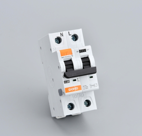 Cầu dao chống giật RCBO 50A (Aptomat chống dòng rò) DoBo Hàn  4kA 30mA DB65LE-885022