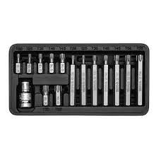 Bộ Đầu Tuýp Mũi Sao Yato 15 Chi Tiết YATO-YT-0411