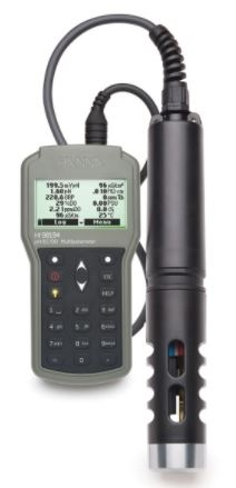 Máy Đo pH/ORP/EC/TDS/Độ Mặn/DO/Áp Suất/Nhiệt Độ Chống Thấm Nước Hanna HI98194