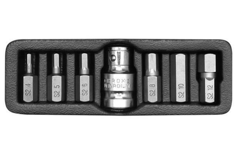 Bộ Đầu Tuýp Mũi Lục Giác Yato 7 Chi Tiết Yt-0412
