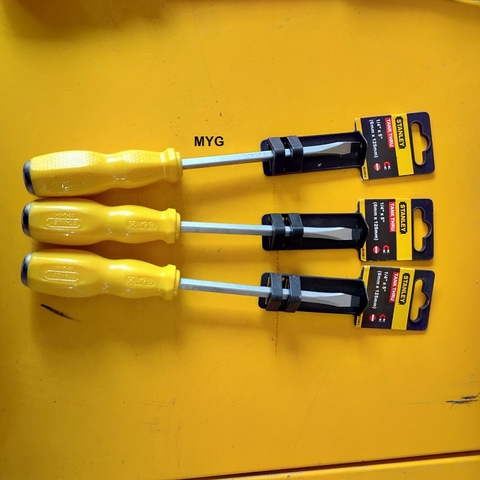 Tô vít đóng dẹt 6mm x 5 inch (125mm) Stanley 65-248