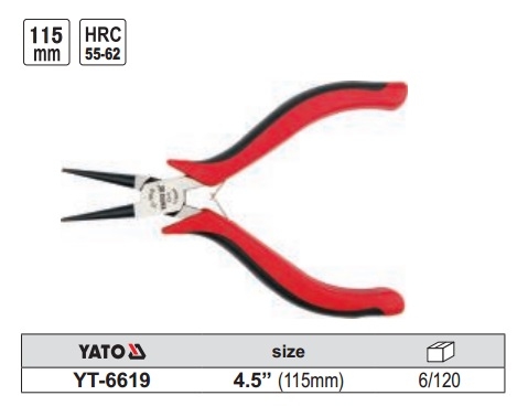 Kìm phe trong mini Yato 115mm YATO YT-6619
