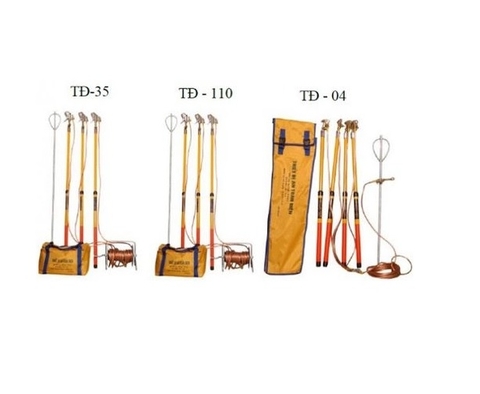 Bộ tiếp địa 3 pha di động VIỆT NAM TĐ-110 ( 110KV)