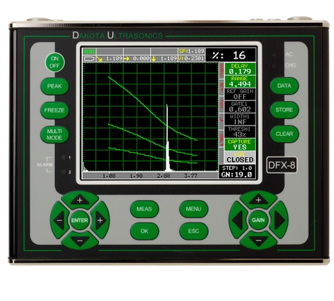 Máy siêu âm khuyết tật mối hàn DAKOTA DFX-8