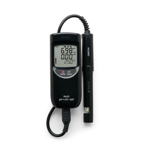 Máy Đo pH/EC/TDS/Nhiệt Độ Chống Thấm Nước (Thang Thấp) HI991300
