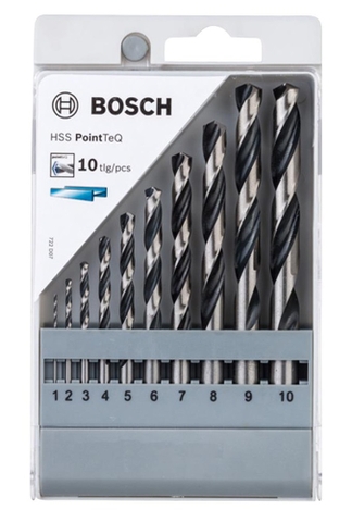Bộ mũi khoan sắt đa năng Bosch 2608577348(1-10 mm)