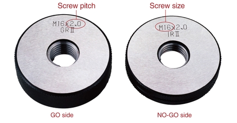 Dưỡng đo ren ngoài M10 × P1.25 Niigata Seiki GRIR2-10125