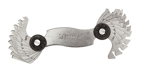 Bộ dưỡng đo ren Mitutoyo 188-122 (0.4-7mm/ 21 lá)