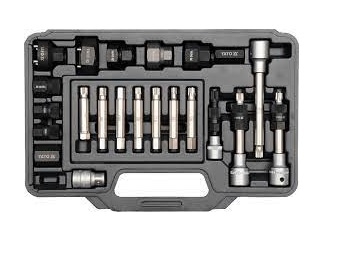 Tuýp mở đai ốc puly máy phát 22 món 1/2''(127mm)-3/8'' (95mm)YATO YT-04211