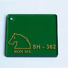 Mica màu xanh lá cây SƠN HÀ SH-362