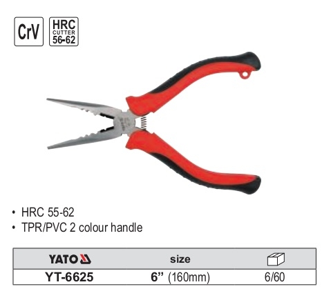 Kìm Mũi Nhọn Kiểu Nhật Hệ Inch 6