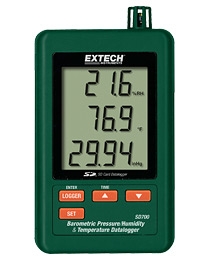 Máy đo áp suất khí quyển, nhiệt độ, độ ẩm, Datalogger Extech SD700