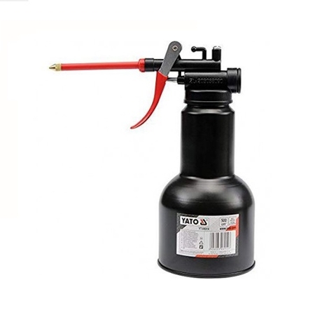 Bình châm nhớt bằng thép sơn tĩnh điện cao cấp Yato 500ml YT-06914