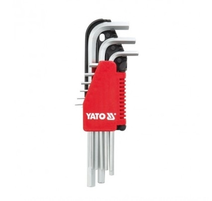 Bộ Lục giác ngắn Yato 9 cái YATO YT-0500