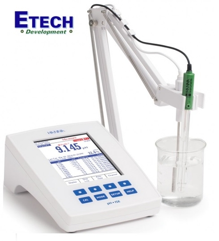 Máy Đo pH/ORP/ISE/Nhiệt Độ Để Bàn với CAL Check Hanna HI5222-02