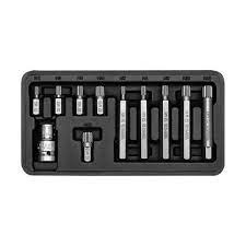 Bộ Đầu Tuýp Mũi Hoa thị 11 Chi Tiết YATO YT-0415