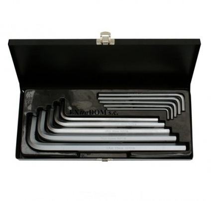 Bộ Lục giác đầu bằng dài 10 cái YATO YT-0519