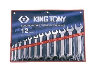 Bộ hai đầu miệng 12 cái hệ mét 6-32mm  Kingtony 1112MR