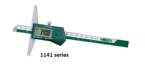 Thước đo sâu điện tử Insize 1141-200A (0-200mm/0-8''/0.01mm)