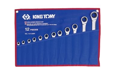 Bộ khóa vòng miệng tự động 12 chi tiết Kingtony 12112MRN