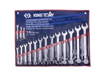 Bộ cờ lê vòng miệng 16 chi tiết Kingtony 1216SR