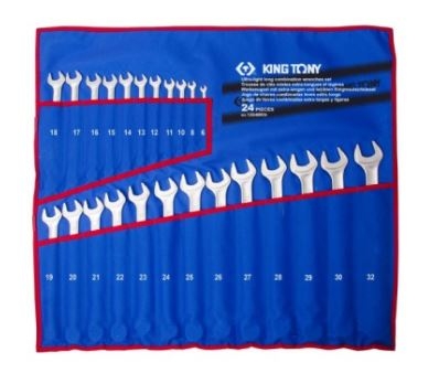 Bộ cờ lê 24 chi tiết 6-32mm Kingtony 12B4MRN