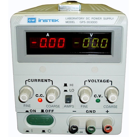 Nguồn DC tuyến tính GW instek GPS-3030DD (30V, 3A, 90W)