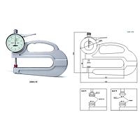 Đồng hồ đo độ dày INSIZE 2365