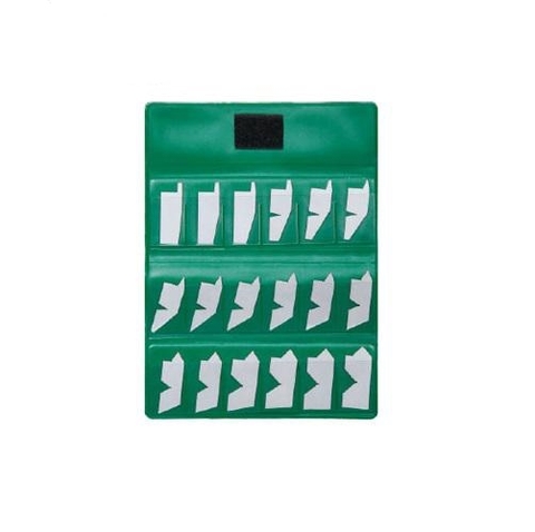 Bộ dưỡng đo góc INSIZE 4807 (18 lá)